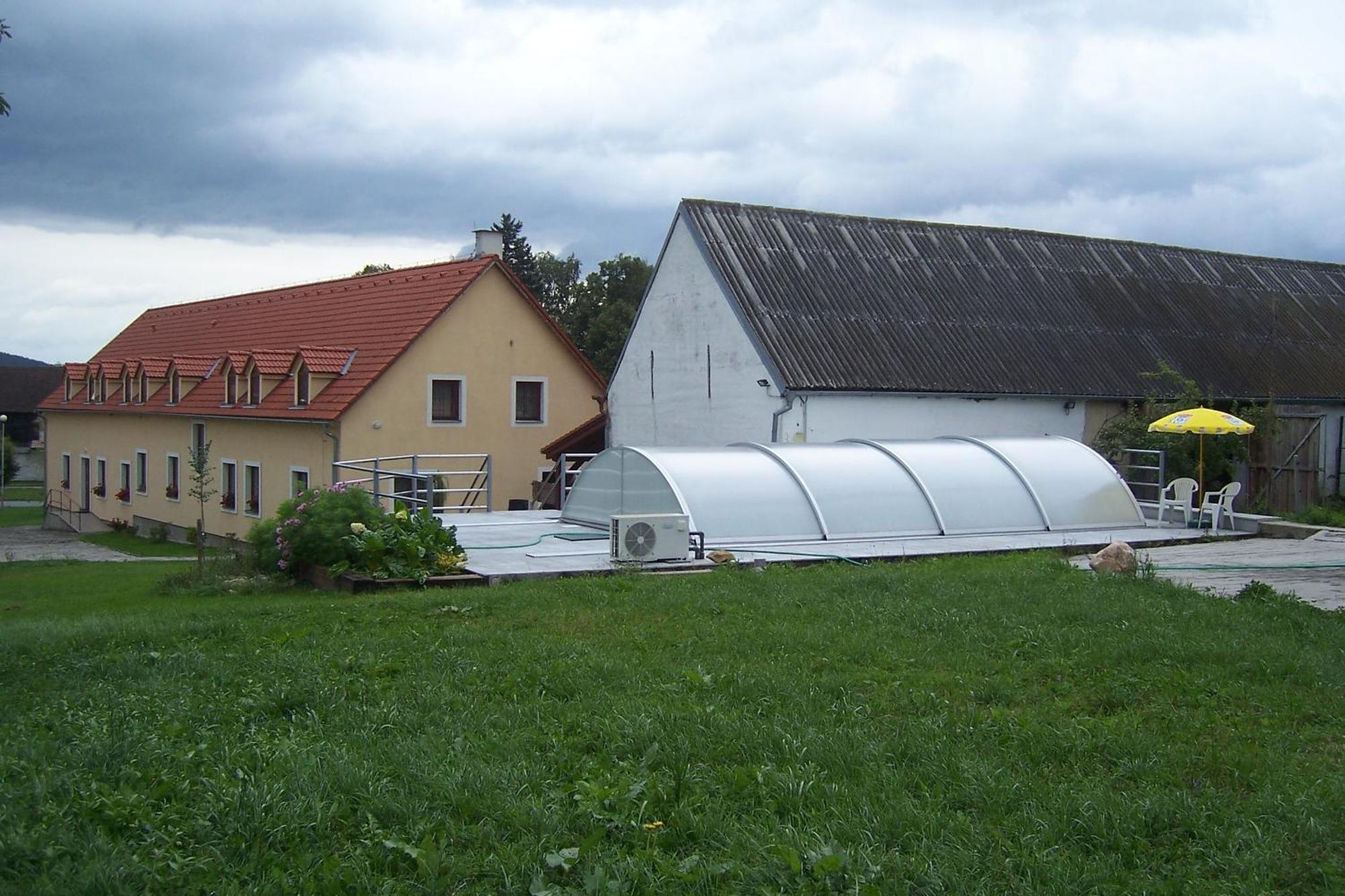 Penzion U Krumlova Srnín Exteriör bild